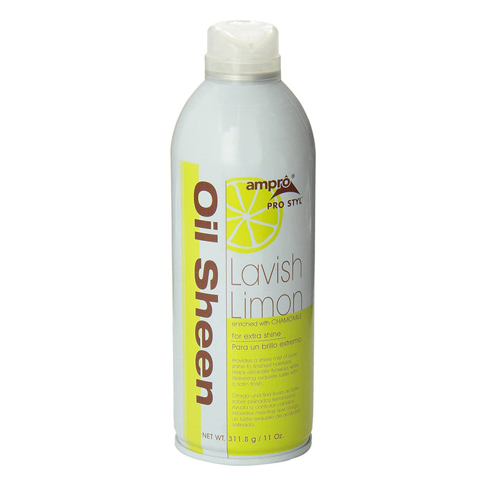 AMPRO Lavish Oil Sheen, Limon, 11 Ounce Model #AM-41040, UPC: 077312410407