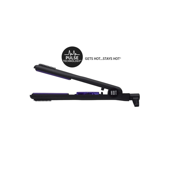 HOT TOOLS Professional Ceramic + Tourmaline Lightweight Flat Iron, 1 Inch Model #HO-1188, UPC: 078729011881
