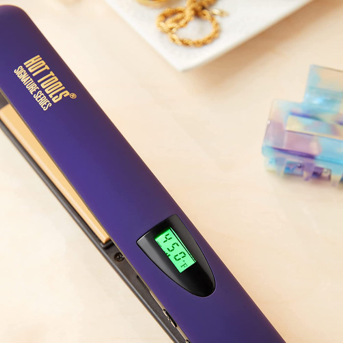 HOT TOOLS 1" Ceramic Digital Flat Iron Model #HTST2578N1, UPC: 078729225783
