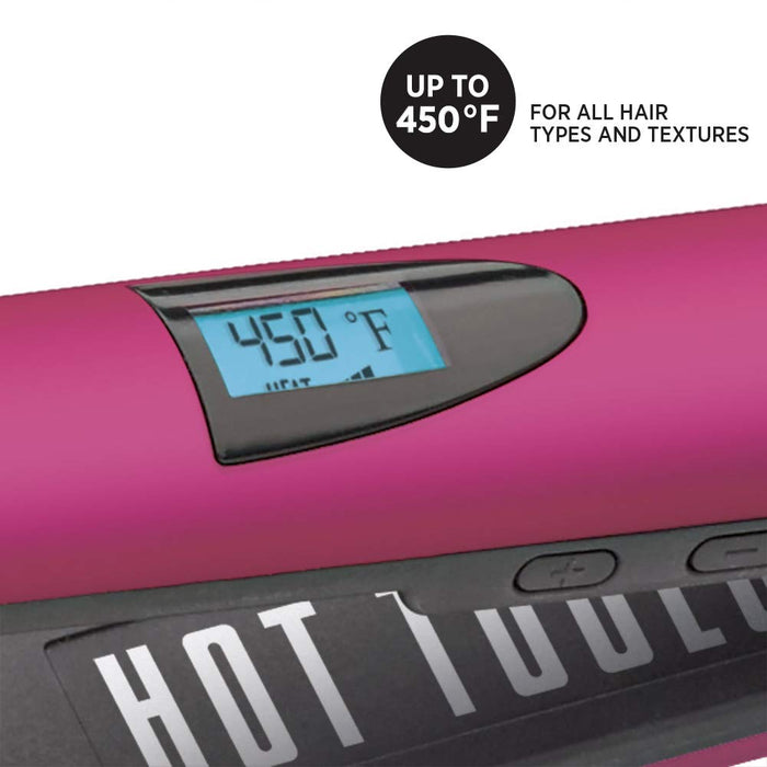 HOT TOOLS 1" Flat Iron Titanium Model #HO-HT7104FV4, UPC: 078729271049