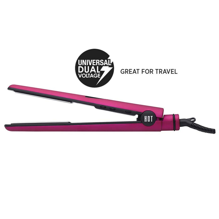 HOT TOOLS 1" Flat Iron Titanium Model #HO-HT7104FV4, UPC: 078729271049