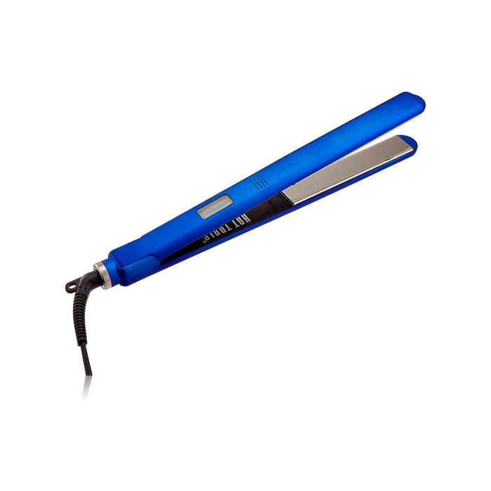 HOT TOOLS Radiant Blue 1" Digital Salon Flat Iron-Titanium Model #HO-HT7112BL, UPC: 078729471128