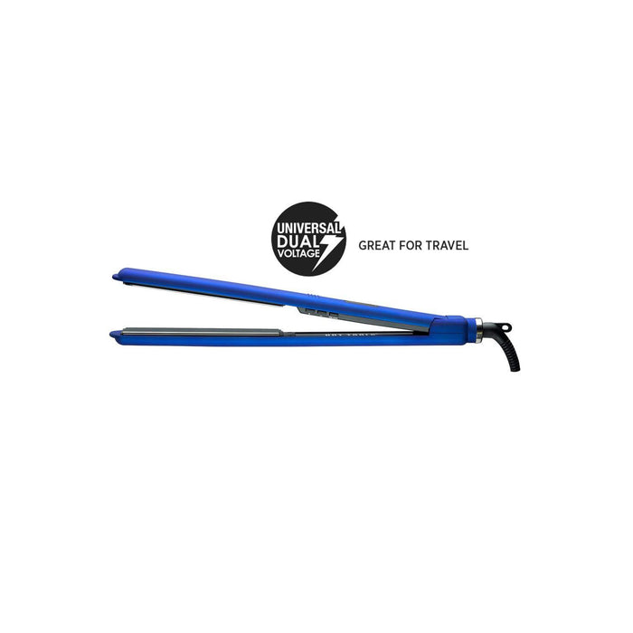 HOT TOOLS Radiant Blue 1" Digital Salon Flat Iron-Titanium Model #HO-HT7112BL, UPC: 078729471128