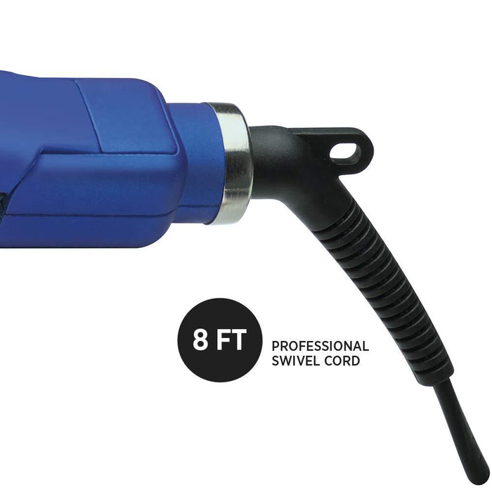 HOT TOOLS Radiant Blue 1" Digital Salon Flat Iron-Titanium Model #HO-HT7112BL, UPC: 078729471128
