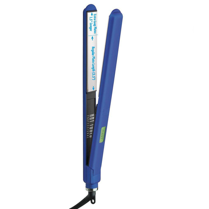 HOT TOOLS Radiant Blue 1" Digital Salon Flat Iron-Titanium Model #HO-HT7112BL, UPC: 078729471128
