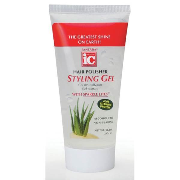 FANTASIA Hair Polisher Styling Gel . Tube, 2 Oz Model #FN-1092, UPC: 011313010921