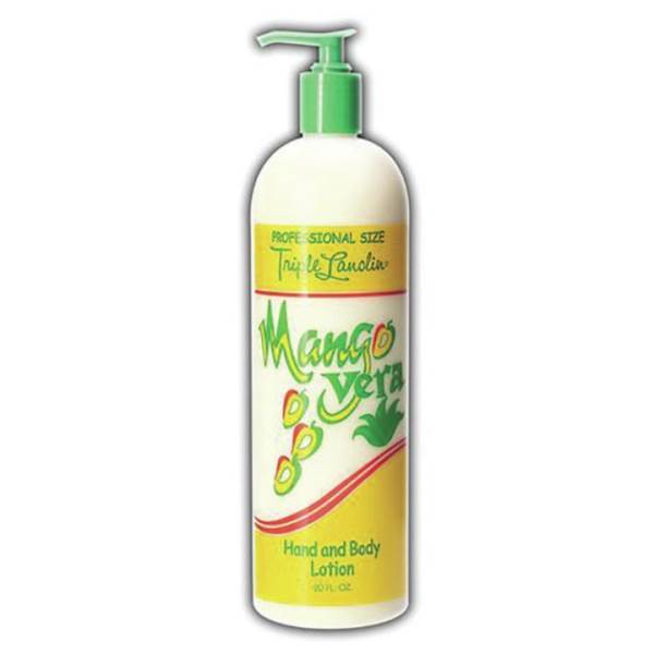 TRIPLE LANOLIN Mango Vera Hand And Body Lotion, 20 Oz Model #TP-TL-40138, UPC: 017922401396