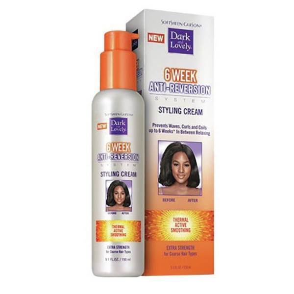 SOFT SHEEN CARSON Dark And Lovely 6 Week Anti-Reversion System Styling Creme, 5.1 Oz Model #SO-1737956, UPC: 075285009543