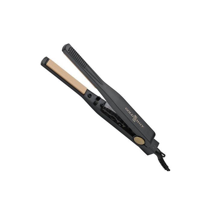 GOLD 'N HOT Professional Ceramic Straightening Iron, 1/2 Inch Model #GO-GH3018, UPC: 810667017415