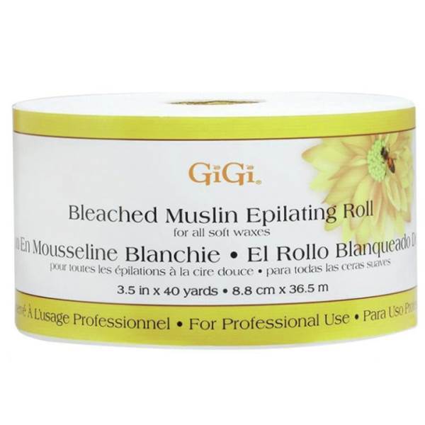 GIGI Bleached Muslin Roll 40Yd Model #GG-655, UPC: 073930065500