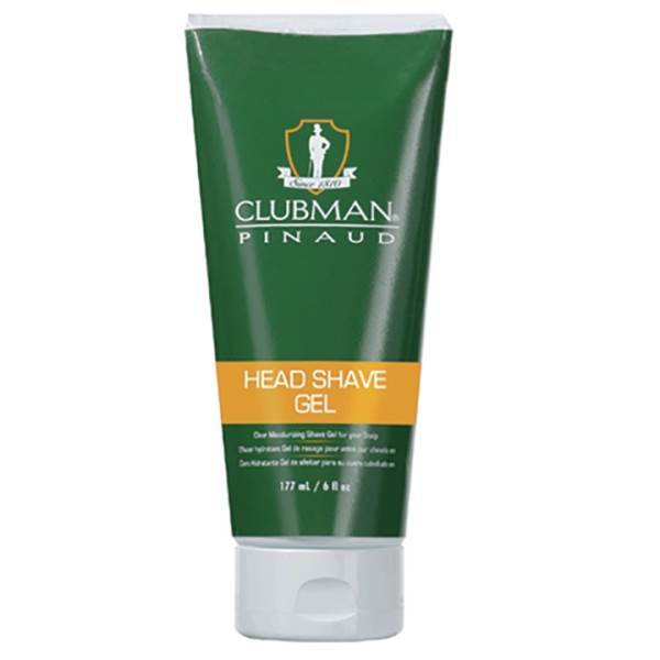 CLUBMAN Head Shave Gel 6 Fl Oz Model #CU-28000, UPC: 070066280005
