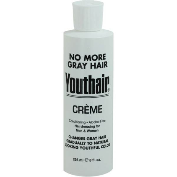 YOUTHAIR Creme (Round Bottle), 8 Oz Model #YO-102200, UPC: 070066102208