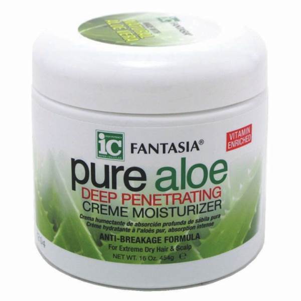 FANTASIA Pure Aloe Creme Moisturizer 16 Oz Model #FN-33146, UPC: 011313039106