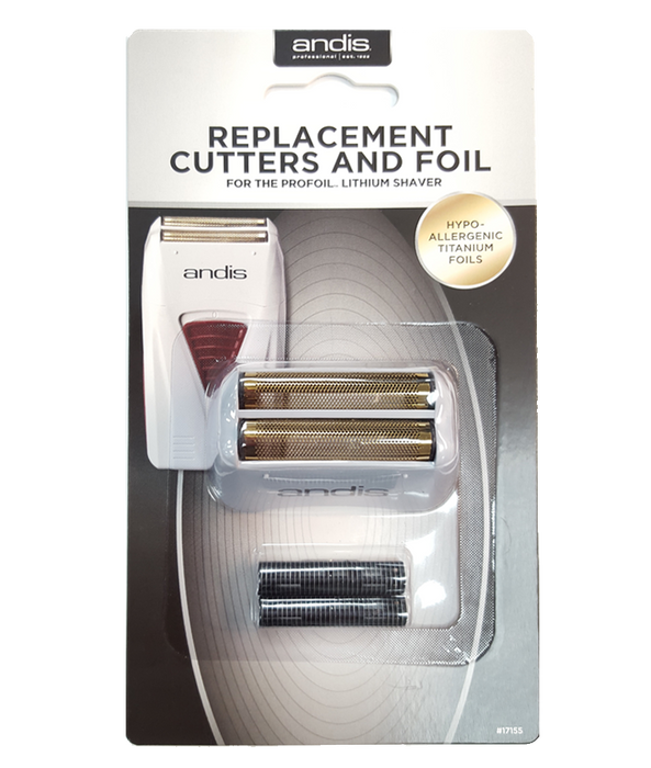 ANDIS Titanium Foil Replacement & Cutter Model #AN-17155, UPC: 040102171550