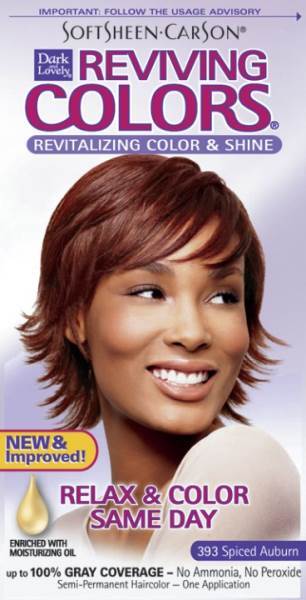 SOFT SHEEN CARSON Dark And Lovely Revcolors Spiced Auburn Model #SO-O0180300, UPC: 075285003329