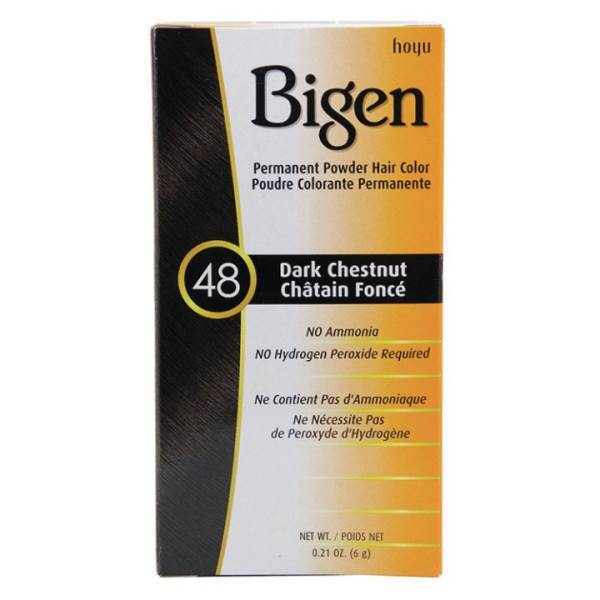BIGEN Hair Color 48 Dark Chestnut. 0.21 Oz Model #IG-65205, UPC: 033859905486