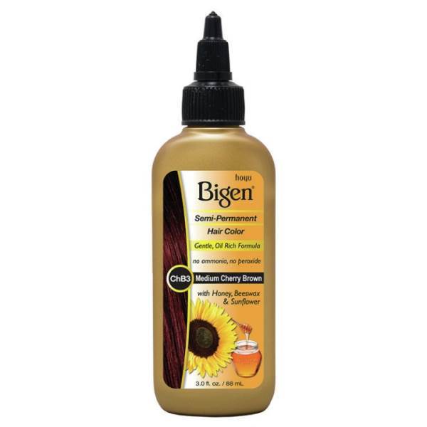 BIGEN Semi Permanent Hair Color Medium Cherry Brown, 3 Oz Model #IG-65226, UPC: 033859020059
