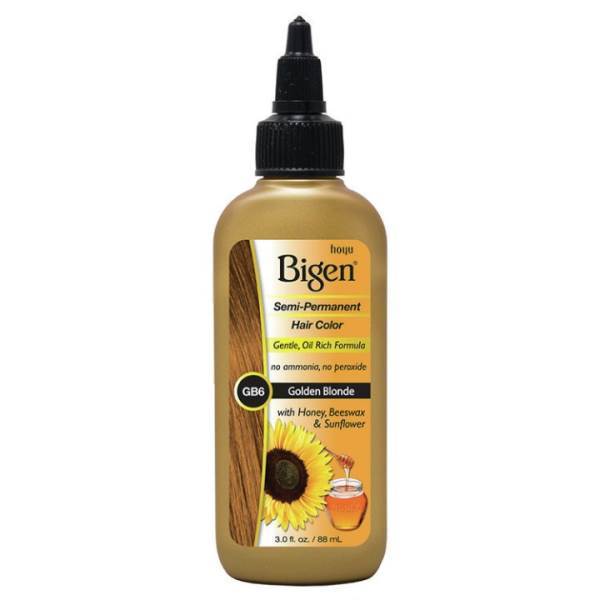 BIGEN Semi Permanent Hair Color Golden Blonde. 3 Oz Model #IG-65229, UPC: 033859020097