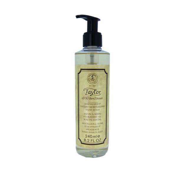 TAYLOR OF OLD BOND STREET Sandalwood Hand Wash 240ml Model #YT-07130, UPC: 696770071304