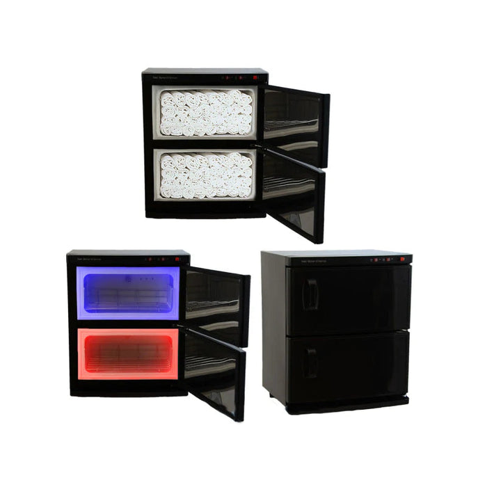 K-Concept Double Hot Towel Warmer - Black Model #JY-503B, UPC: 639790929828