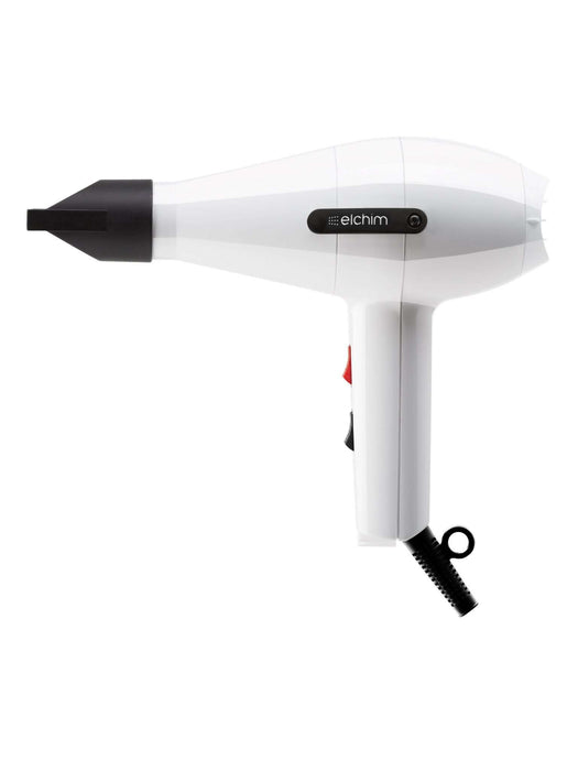 ELCHIM 2001 High Pressure Professional Hair Dryer - White Model #EL-220710013, UPC: 836793002125