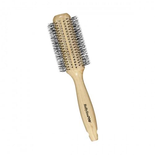 BABYLISS PRO Wood Brush - Medium Model #BB-BVTB, UPC: 074108375636