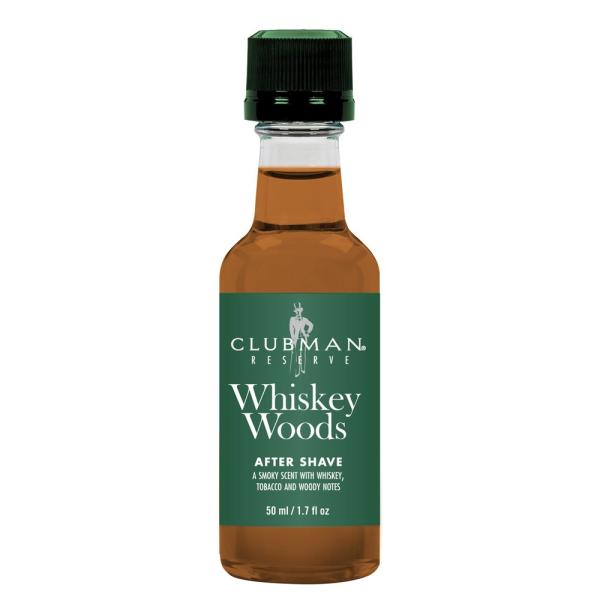 CLUBMAN Reserve After Shave Lotion 1.7 Oz, Whiskey Woods Model #CU-01106, UPC: 070066011067