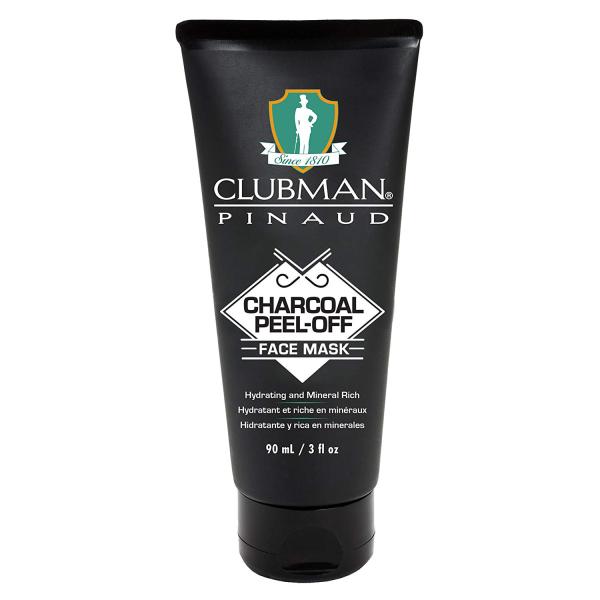 CLUBMAN Pinaud Charcoal Peel-Off Face Mask, 3 Oz Model #CU-90794, UPC: 070066907865