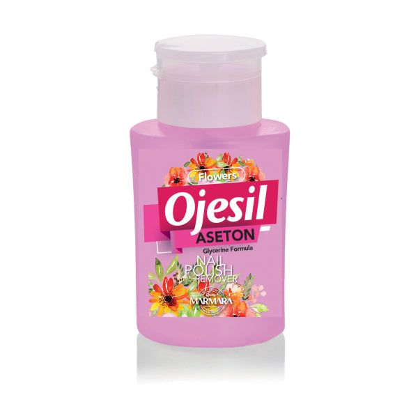 MARMARA BARBER Aceton - 200ml With Pump - Flowers Model #YJ-147-200_FLO, UPC: 8691541000936