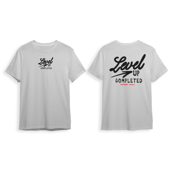 MARMARA BARBER T-Shirt Level Up White Xx-Large Model #BTS-LUP-WHT--XX-, UPC: 8691541005481XXL