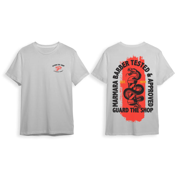 MARMARA BARBER T-Shirt Guard White Xx-Large Model #BTS-GRD-WHT--XX-, UPC: 8691541005405XXL