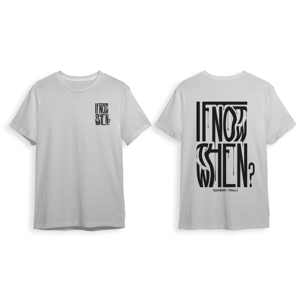 MARMARA BARBER T-Shirt If Not White Xx-Large Model #BTS-IF-WHT--XX-, UPC: 8691541005399XXL