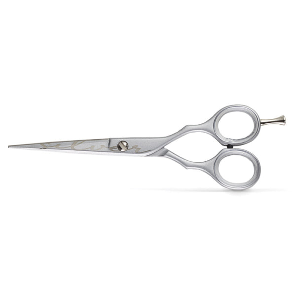 Kiepe Professiona Ergo Anatomic Luxury Silver Series Scissors - 5.5 Inch Model #KPE-2452-5.5, UPC: 8008981909505
