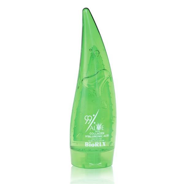 BIORLX Aloe Vera Gel with Collagen Hyaluronic Acid 8.5 Oz Model #ZD-ALOE1, UPC: 602401638020