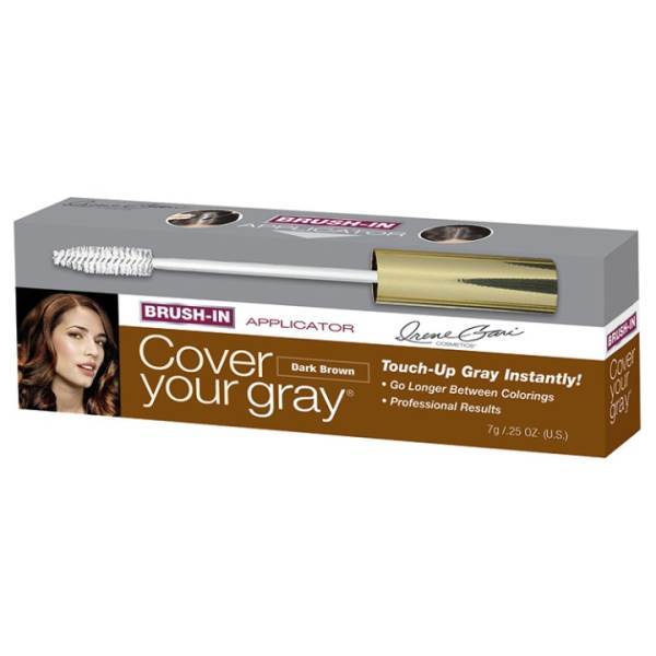 LISA RACHEL Cyg C Brush-In Wand, Dark Brown Model #LA-0841IG, UPC: 021959008411