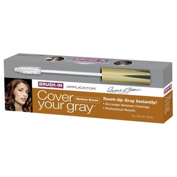 LISA RACHEL Cyg C Brush-In Wand, Medium Brown Model #LA-0842IG, UPC: 021959008428