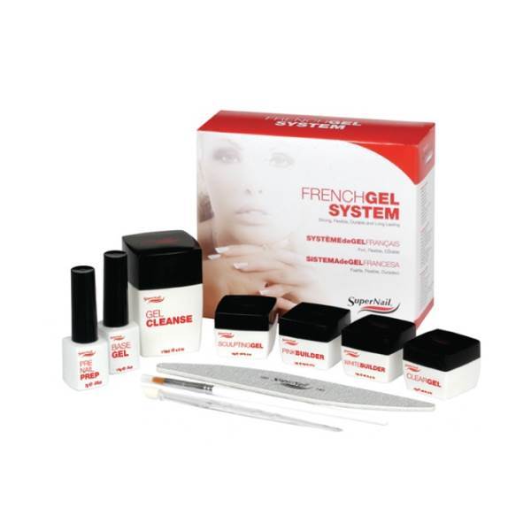 SUPERNAIL French Gel System Intro Kit Model #SU-630800, UPC: 073930630807