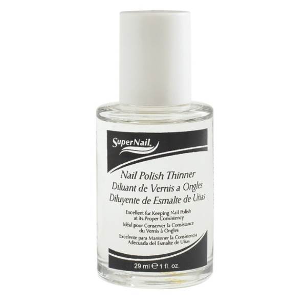 SUPERNAIL Nail Polish Thinner, 29 mL / 1 flOz Model #SU-31300, UPC: 073930003137
