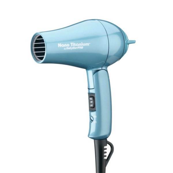 BABYLISS PRO Nano Titanium Travel Dryer Model #BB-BABNT053T, UPC: 074108237743