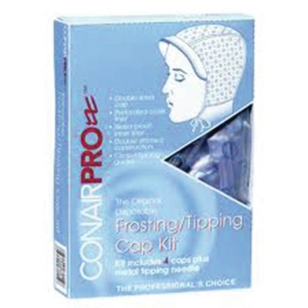 CONAIR PRO Frosting/Tipping Cap 4-Pack Model #CN-200N, UPC: 074108382009