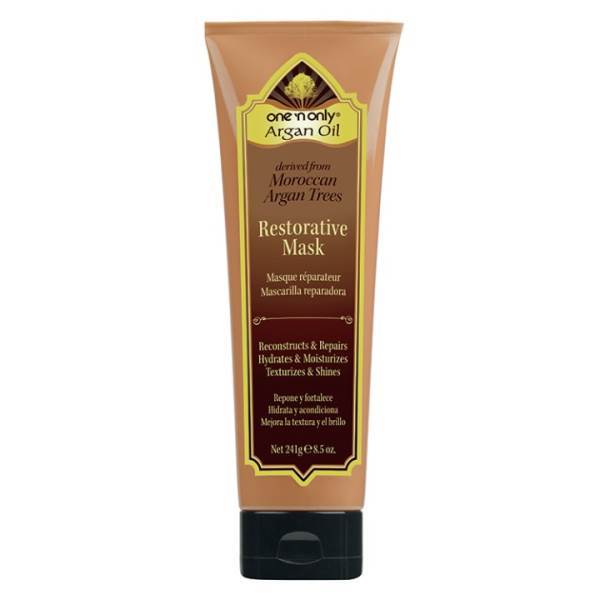 ONE 'N ONLY Argan Oil Restorative Mask 8.5 Oz Model #ON-AOILRM8, UPC: 074108233318