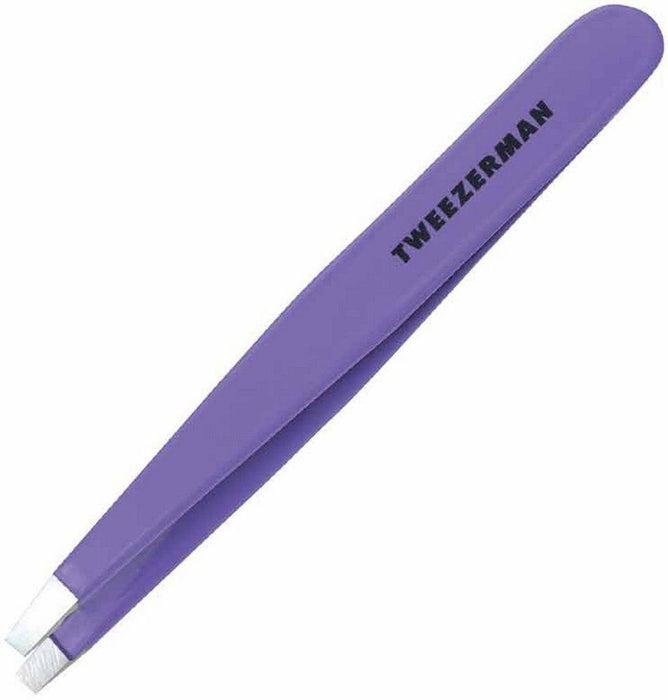 TWEEZERMAN Slant Blooming Lilac Tweezer Model #ZW-1230-BLP, UPC: 038097023015