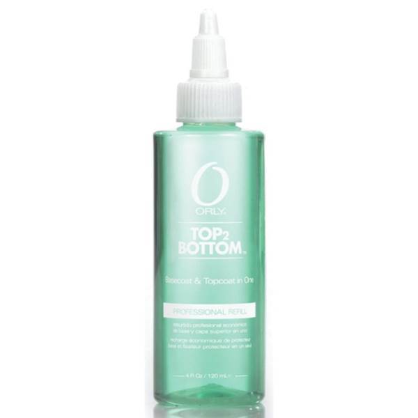 ORLY Top2Bottom Basecoat & Topcoat All-in-one, 4 Oz Model #OL-44134, UPC: 079245441343