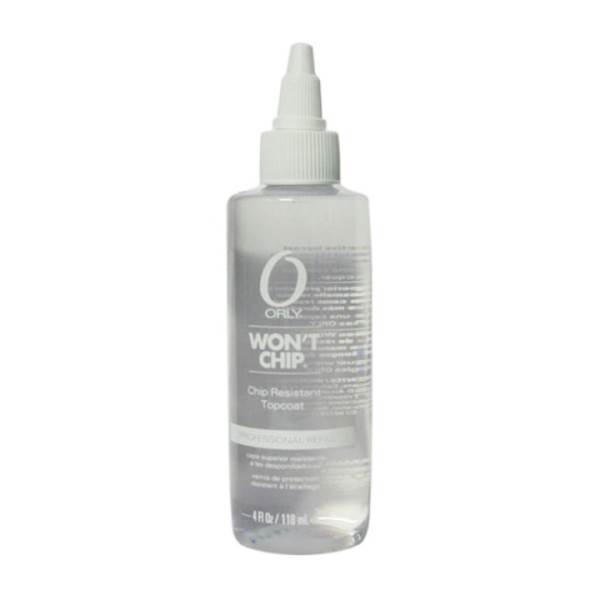 ORLY Won't Chip - Chip Resistant Topcoat, 4 Oz Model #OL-44234, UPC: 079245442340