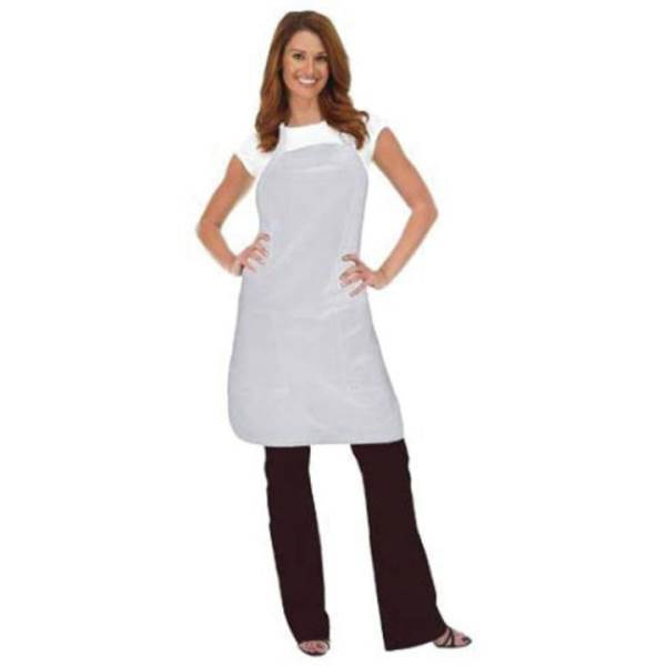 BETTY DAIN Luminous Apron, White Model #BD-176-WHT, UPC: 013534152077