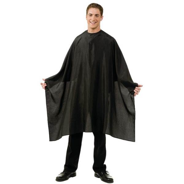 BETTY DAIN Styling Cape Antron - Snap Closure, Black - 5938 Model #BD-899A/S-BLK, UPC: 013534107107