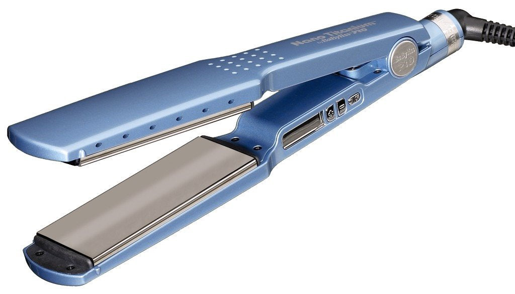 BaByliss PRO Nano Titanium-Plated Ionic Straightening Iron, 1.75 inch Model #BB-BNT4094TUC/BABNT2094TN, UPC: 074108447005