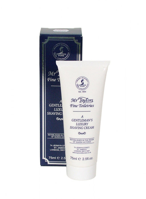 Taylor of Old Bond Street Mr. Taylors Shaving Cream Tube 2.5 fl oz. Model #YT-01031, UPC: 696770010310