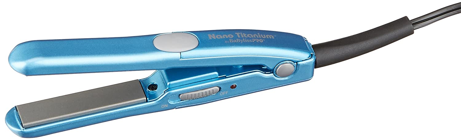 BaByliss PRO Nano Titanium Mini Straightening Iron Model #BB-BABNTBG3050UC, UPC: 074108411365