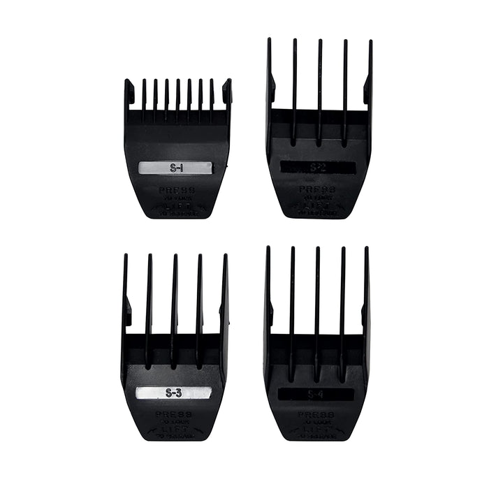 WAHL Comb Set for Peanut Trimmer (4-Pack) - Black Model #WA-03166, UPC: 043917316604